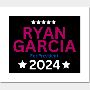 RYAN GARCIA For President trump 2024 keep america great  republican Posters and Art